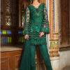 Zainab Chottani Emerald Sparkle Chiffon Master Replica