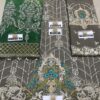 Maria B Steel & Peacock Green (BD-1406) Chiffon Master Replica