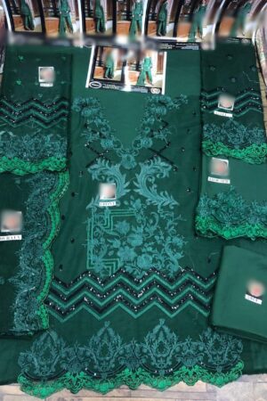 ZAINAB CHOTTANI Emerald Sparkle Net Master Replica 2019