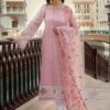Maria B baby pink dress