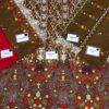 AKBAR ASLAM Chiffon Bridal Master Replica