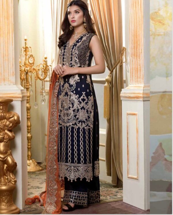 MARYAM AND MARIA Bridal Chiffon Dress