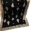 Contemporary Designer Velvet Shawl Master Copy MRPK1705487 - Image 2