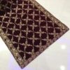 Contemporary Designer Velvet Shawl Master Copy 2019