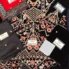 Exquisite RIFFAT AND SANA Velvet Suit Master Copy 2019 - Image 2