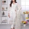 AZURE Chiffon White Dress