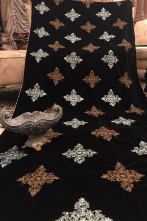 Dashing NISHAAT Velvet Shawl Collection Master Replica 2020