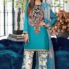 sana safinaz green dress