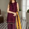 baroque maroon suit