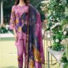 charizma purple lawn dress