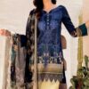 iznik lawn blue dress