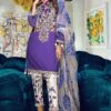 sana safinaz purple dress
