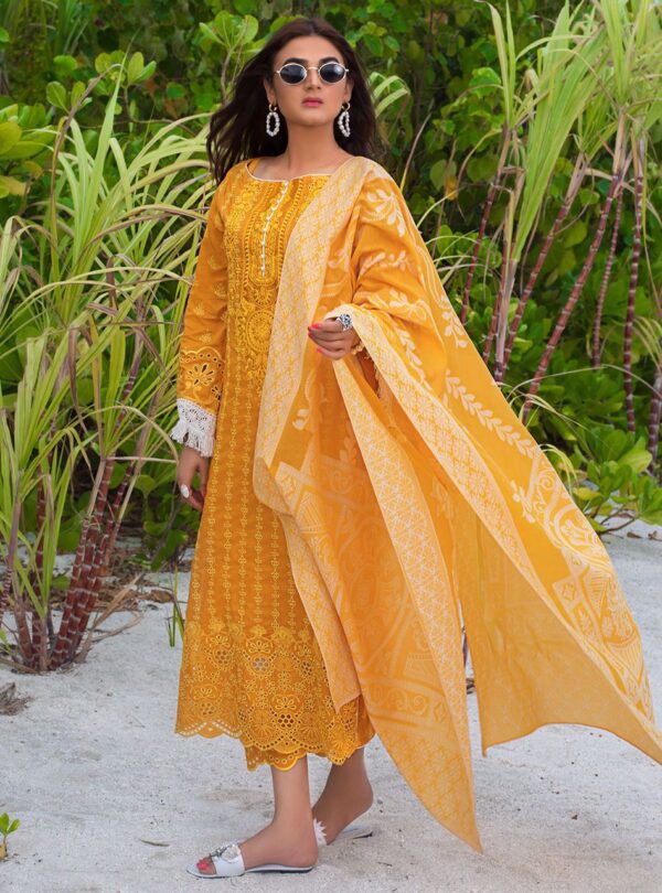zainab chottani yellow dress