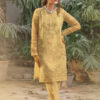 agha noor yellow kurti