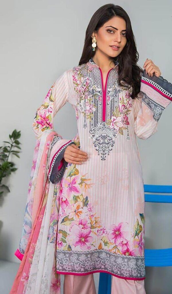 Bareeze Lawn Embroidered