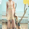 firdous peach color dress