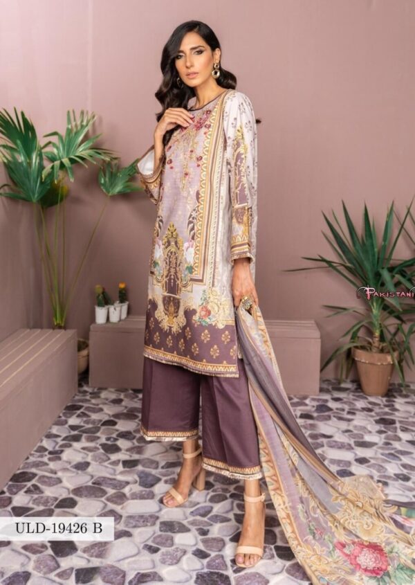 Firdous Lawn Embroidered