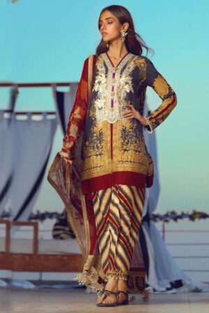 sana safinaz black and gold collection