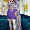 sana safinaz purple suit