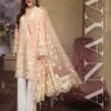 anaya peach cut work dress