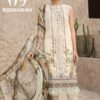 jazmin lawn off white dress