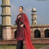 red and black lawn dress