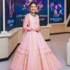 ayeza khan pink frock design
