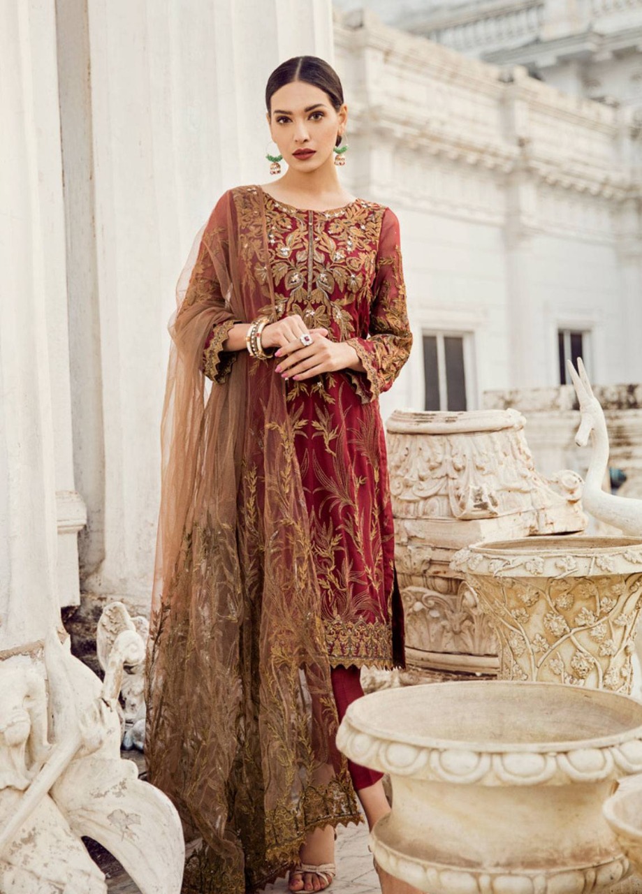 IZNIK Chiffon Wedding Wear 2020 - Master Replica Pakistan