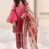 noor by saadia pink lawn dress