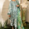 Mushq Gray Embroidered Dress Lawn Master Replica 2020