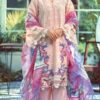 Elaf Peach Lawn Dress Master Replica 2020