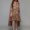 Baroque Brown Dress Party Wear Master Replica 2020