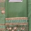 Ramsha Green Chiffon Dress Master Replica 2020 - Image 4