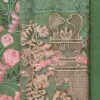 Ramsha Green Chiffon Dress Master Replica 2020 - Image 5