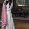 Maria B White Net Maxi Master Replica 2020