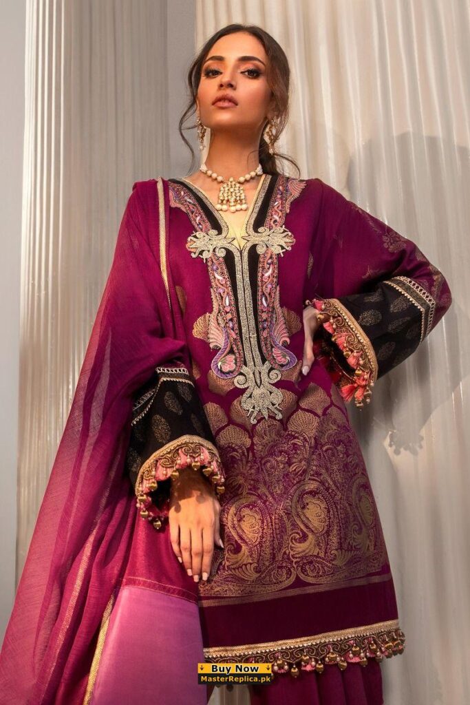 SANA SAFINAZ Linen Suit Replica 2020 - Master Replica Pakistan