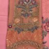 Afrozeh Embroidered Chiffon Unstitched Replica - Image 5
