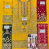 Emaan Adeel Chiffon Mehndi Dress Replica - Image 2