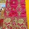 Emaan Adeel Chiffon Mehndi Dress Replica - Image 5