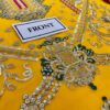 Emaan Adeel Chiffon Mehndi Dress Replica - Image 6