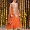 Kashee Orange Bridal Dress Master Replica