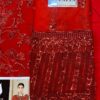 Maryam Hussain Red Bridal Dress Master Replica - Image 5