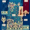 Ramsha Blue Chiffon Dress Master Copy - Image 2
