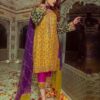 Sobia Nazir Net Mehndi Dress Master Replica