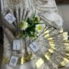 Zahra Ahmad White and Gold Wedding Dress Replica - Image 5