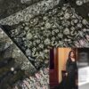 Zainab Chottani Black Chiffon Dress Replica - Image 2
