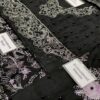Zainab Chottani Black Chiffon Dress Replica - Image 3