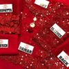 Zainab Salman Red Formal Collection Replica - Image 3