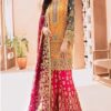 Emaan Adeel Golden Bridal Dress Master Replica 2020