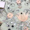 Imrozia Net Embroidered Dress Master Copy - Image 4